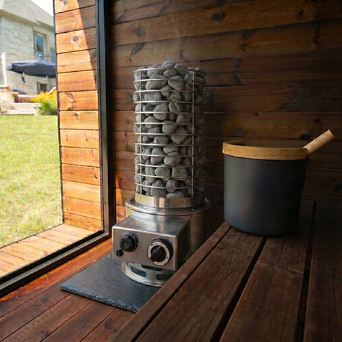 SaunaLife TITAN SL1 High-Performance Gas Sauna Heater, Portable - 130183