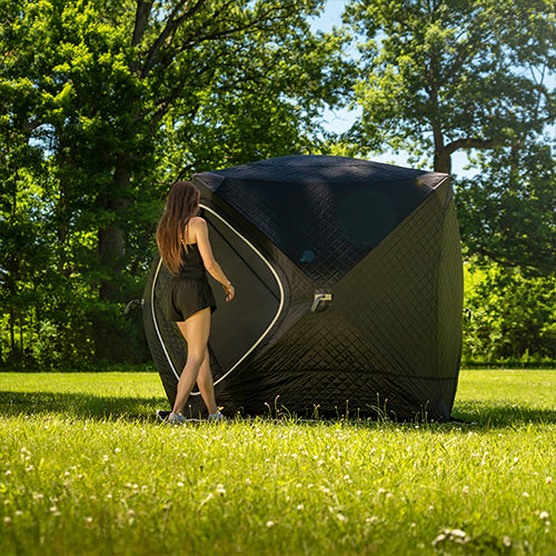 SaunaLife SaunaTrekker Portable Insulated Sauna Tent, Up to 4 Persons - 130181