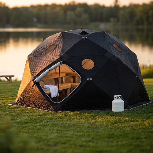 SaunaLife SaunaTrekker XL Portable Insulated Sauna Tent, Up to 6 Persons - 130182