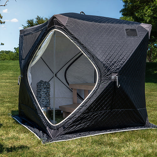 SaunaLife SaunaTrekker Portable Insulated Sauna Tent, Up to 4 Persons - 130181