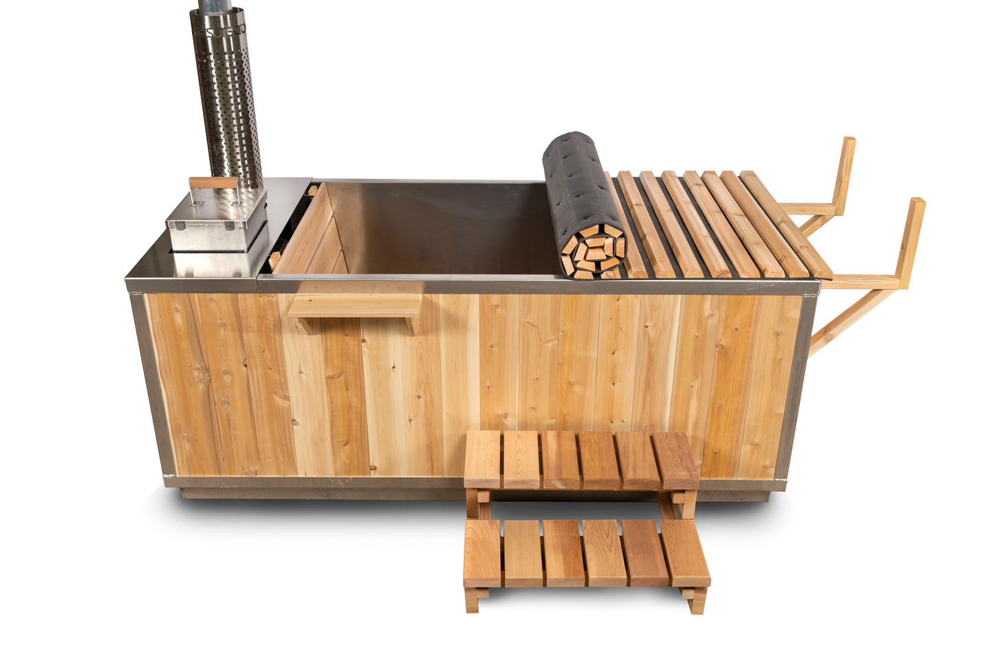 Dundalk Leisurecraft Canadian Timber The Starlight Wood Burning Hot Tub | CT372W