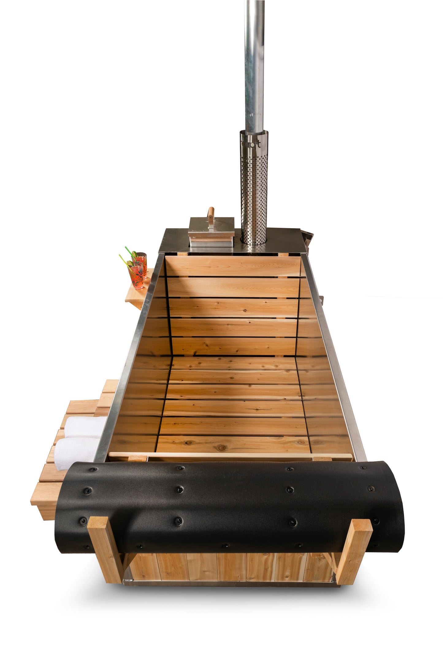 Dundalk Leisurecraft Canadian Timber The Starlight Wood Burning Hot Tub | CT372W