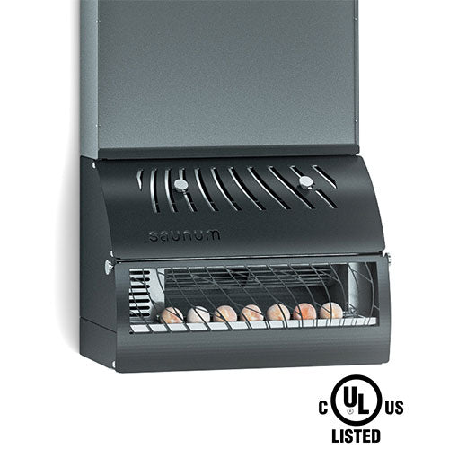 Saunum AirSolo Wall, In-Wall Sauna Temp & Steam Equalizer, Adjustable Height - 4745090012439