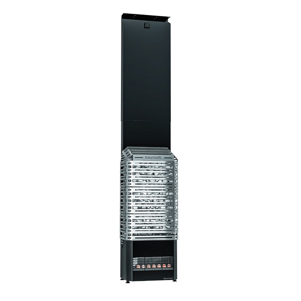 Saunum Air 7 Sauna Heater, 7kW w/Climate Equalizer, Stainless Steel - 4745090017908