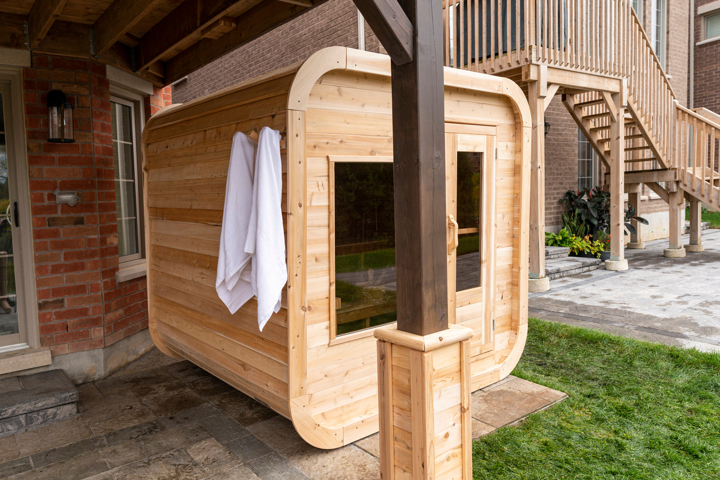 Dundalk Leisurecraft Canadian Timber Luna Electric Sauna | 3 Persons CTC22LU