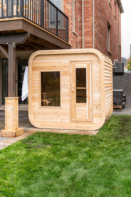 Dundalk Leisurecraft Canadian Timber Luna Electric Sauna | 3 Persons CTC22LU