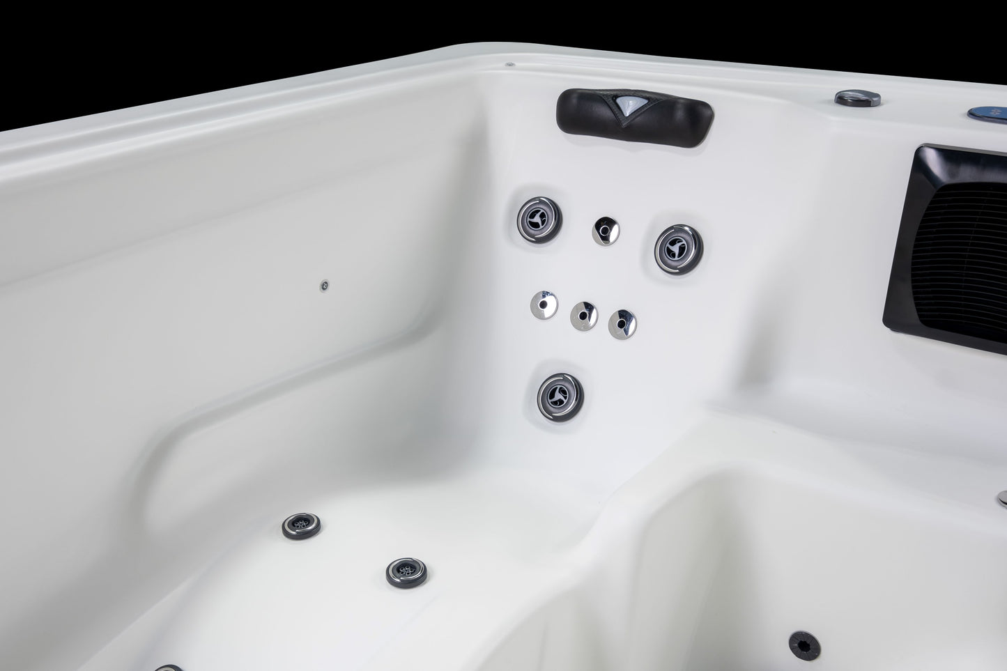 Cyanna Valley Spas Galaxy 1 – 6 Seat Hot Tub with 28 Jets and LED Lighting - GAL1