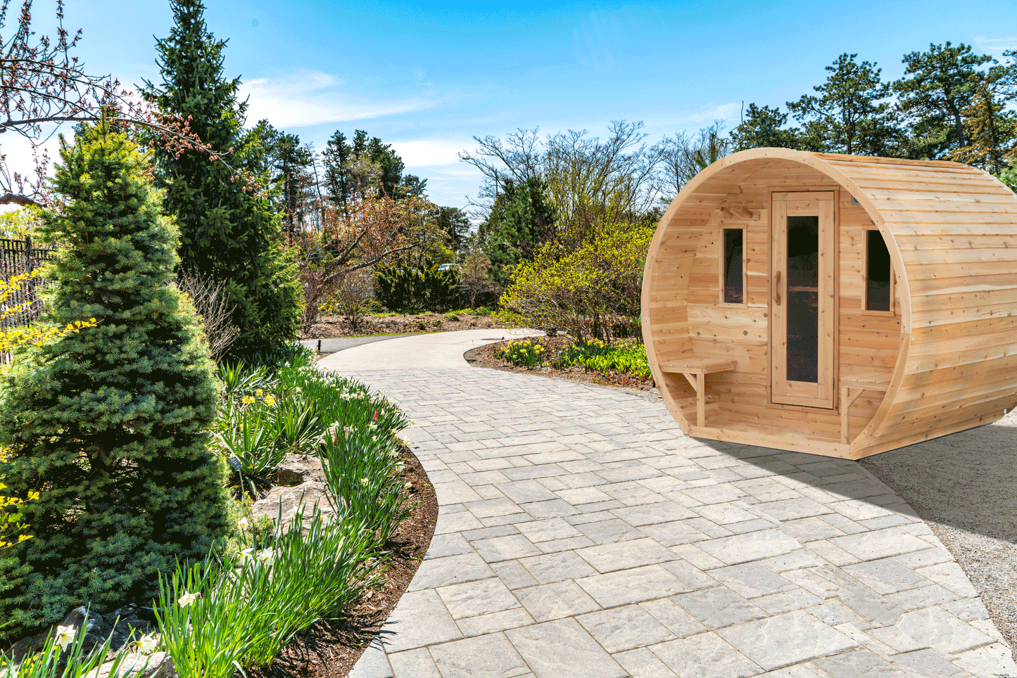 Dundalk Leisurecraft Canadian Timber Elation Electric Sauna | 4 Persons CTC2424E