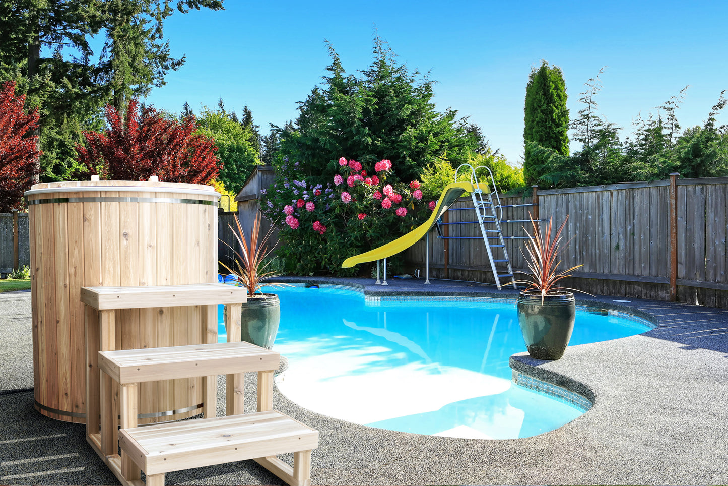 Dundalk Leisurecraft Canadian Timbe The Baltic Plunge Tub | CT33BP