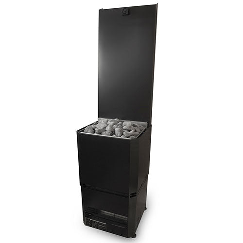 Saunum Air L 15 Air L Series, 15kW Sauna Heater w/Climate Equalizer, Black