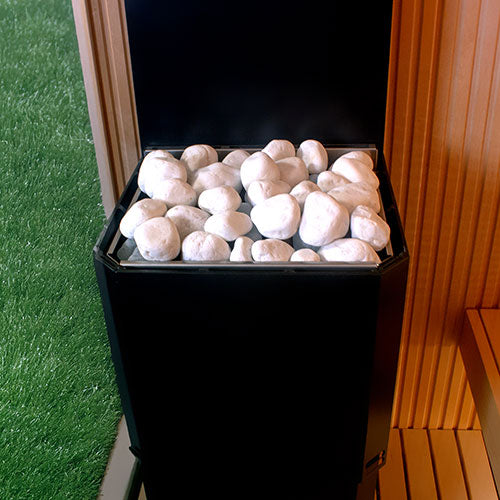 Saunum Air L 15 Air L Series, 15kW Sauna Heater w/Climate Equalizer, Black