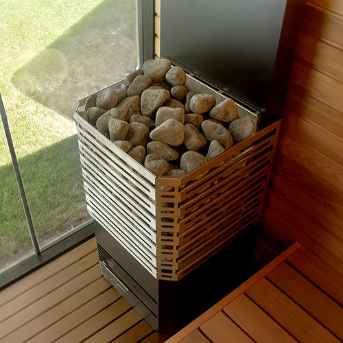 Saunum Air L 15 Air L Series, 15kW Sauna Heater w/Climate Equalizer, Stainless Steel