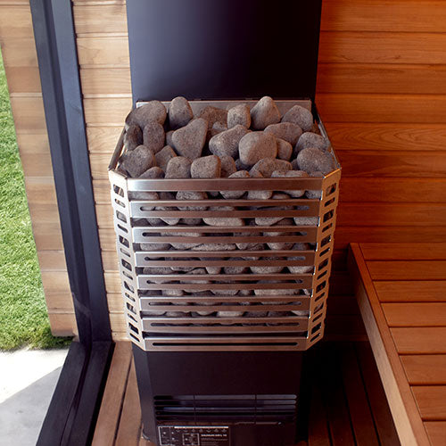 Saunum Air L 15 Air L Series, 15kW Sauna Heater w/Climate Equalizer, Stainless Steel