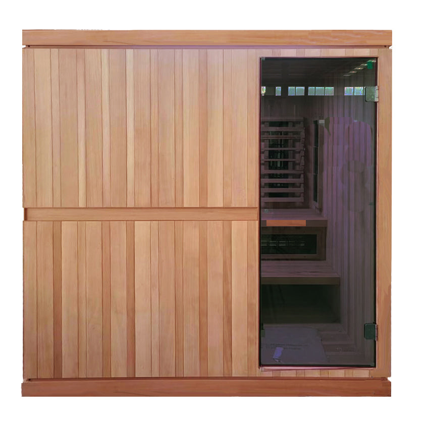 Finnmark Designs FD-5 Trinity XL Infrared & 4 Person Steam Sauna Combo - TRINITY-4X6