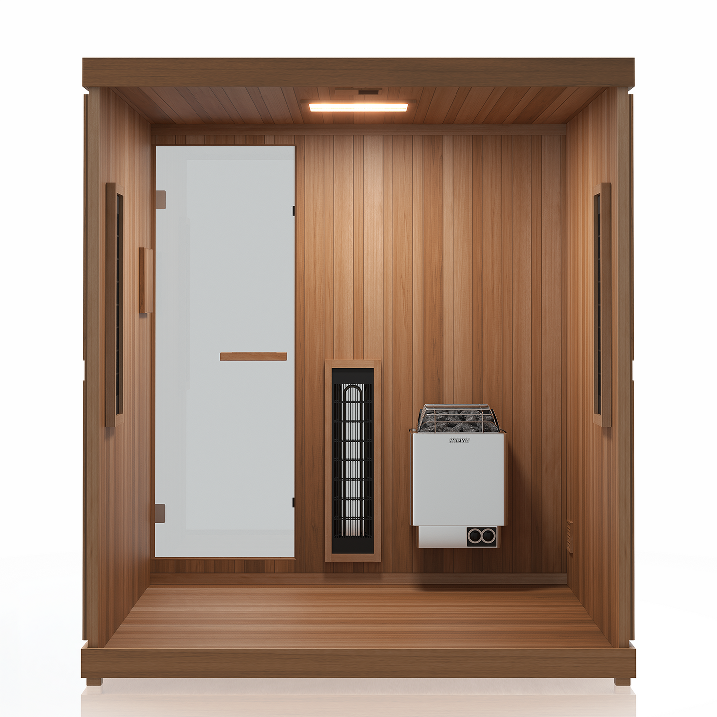 Finnmark Designs FD-5 Trinity XL Infrared & 4 Person Steam Sauna Combo - TRINITY-4X6