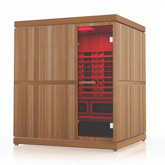 Finnmark Designs FD-5 Trinity XL Infrared & 4 Person Steam Sauna Combo - TRINITY-4X6