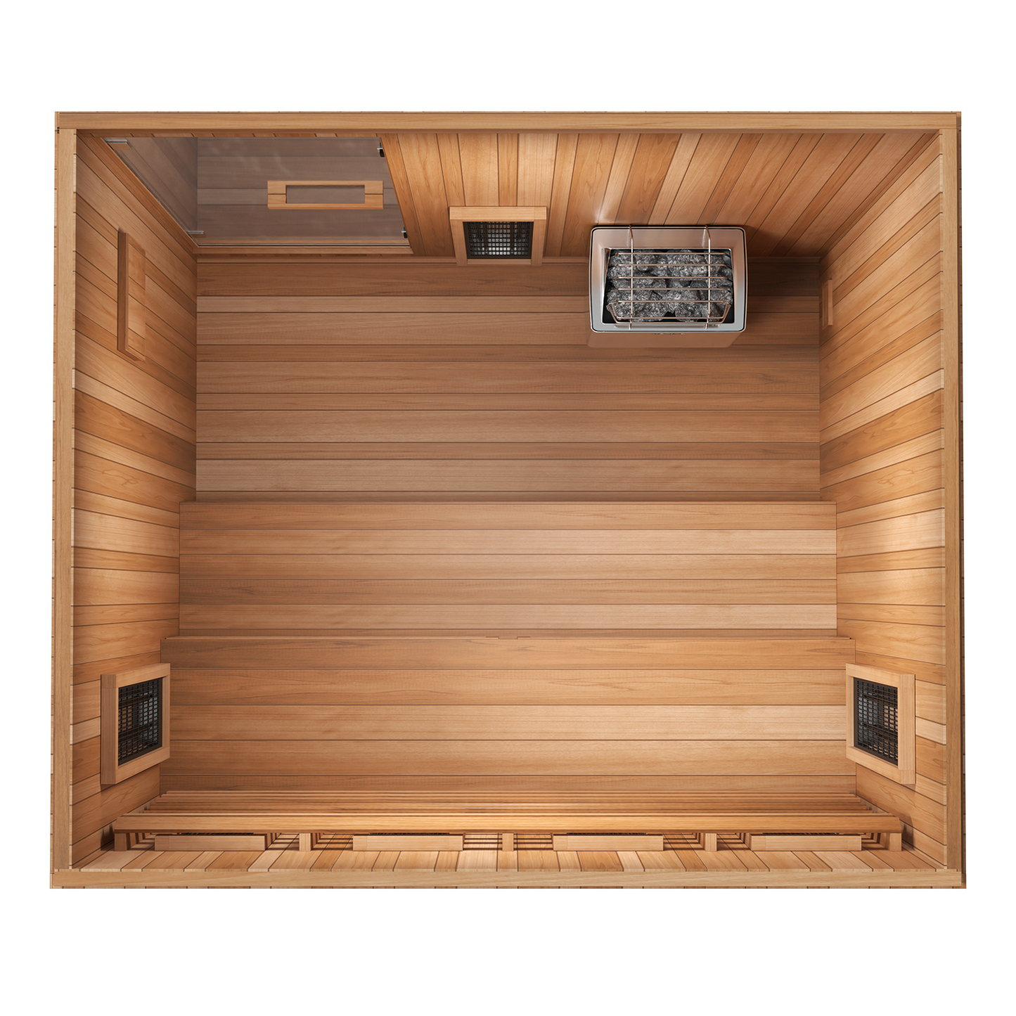 Finnmark Designs FD-5 Trinity XL Infrared & 4 Person Steam Sauna Combo - TRINITY-4X6